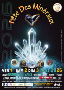 Affiche Fête des Minéraux 2026